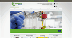 Desktop Screenshot of fitoplanctonmarino.com